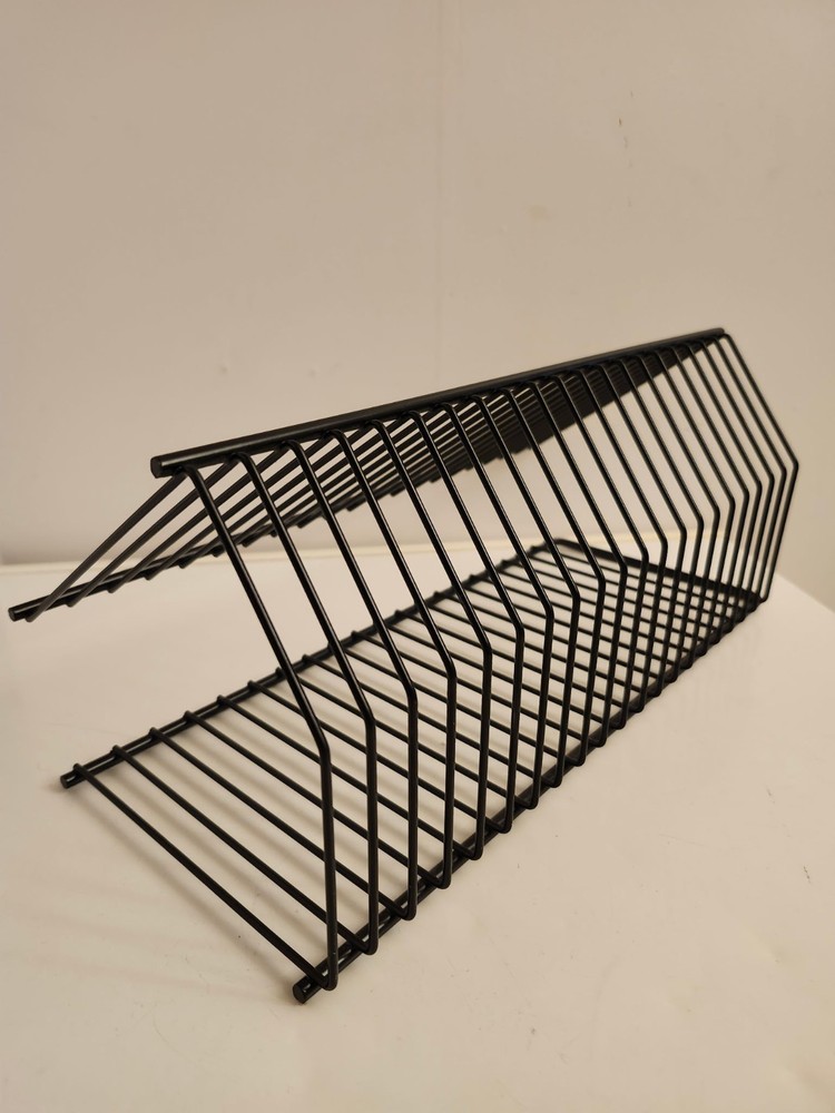 Wire 20 CD Compact Discs. Disk Holder Black