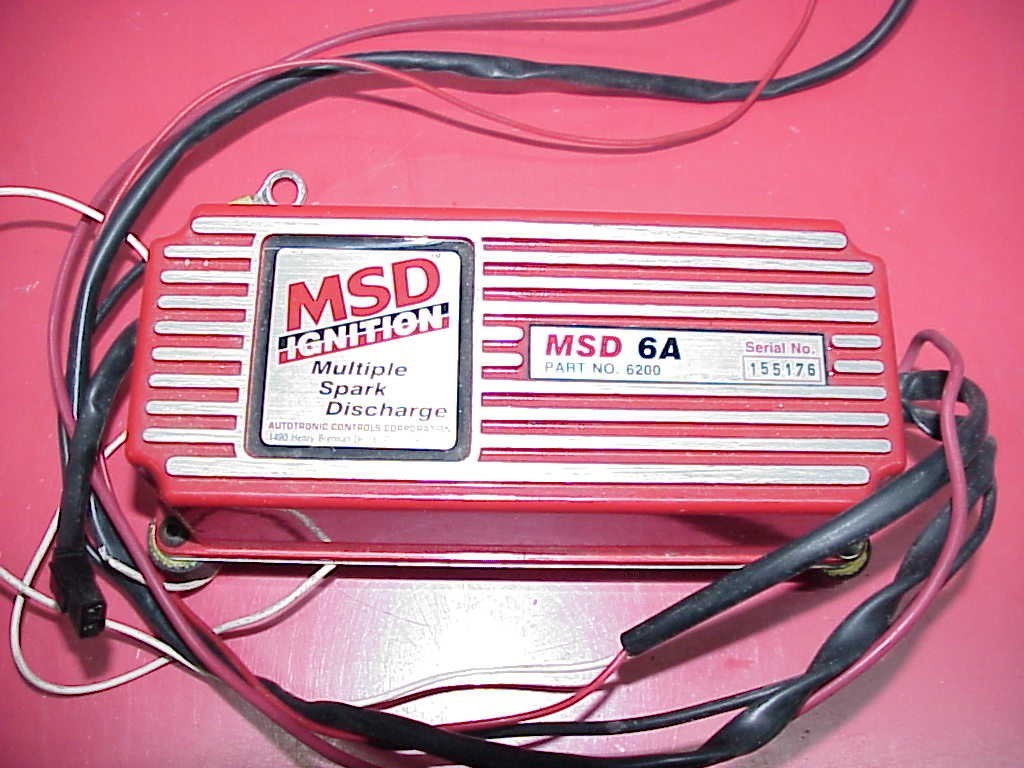 MSD Ignition 6A Multiple Spark Discharge Ignition Box 6200 Chevy Ford