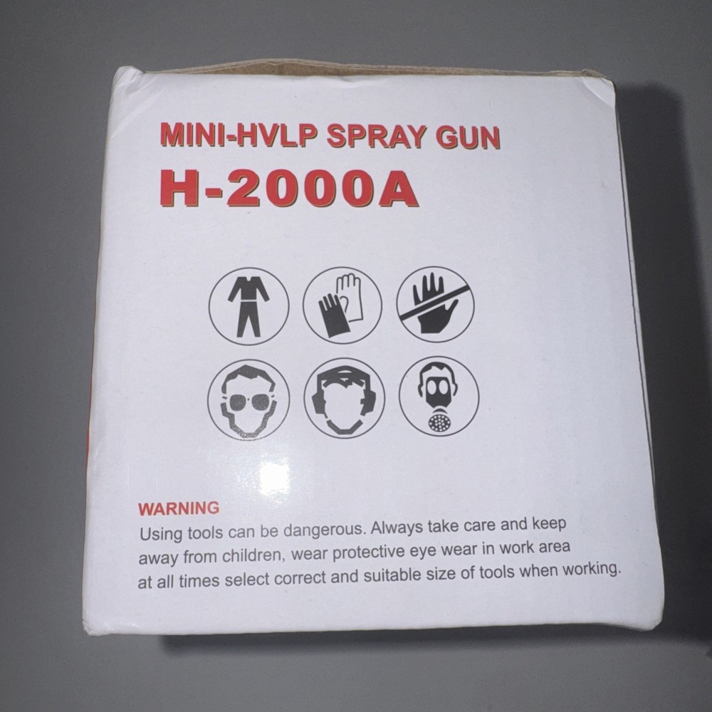 Mini Spray Gun Gravity Environment Feed HVLP Touch Up Gun H2000A