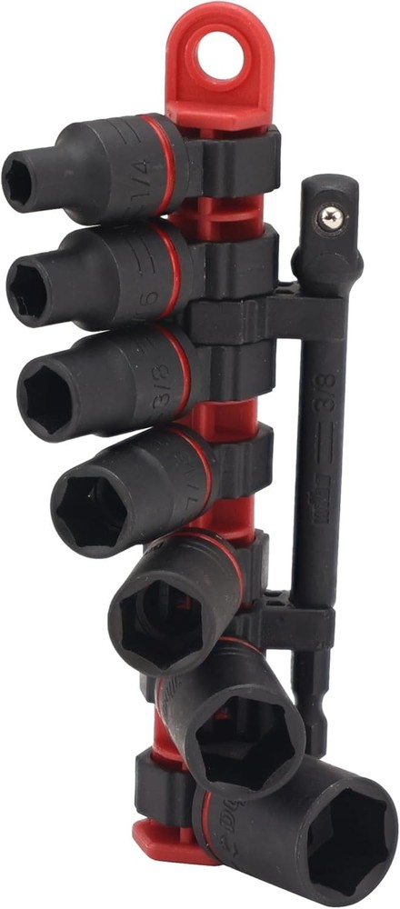 72093 8 Piece 3/8" Drive SAE Impact Socket Set