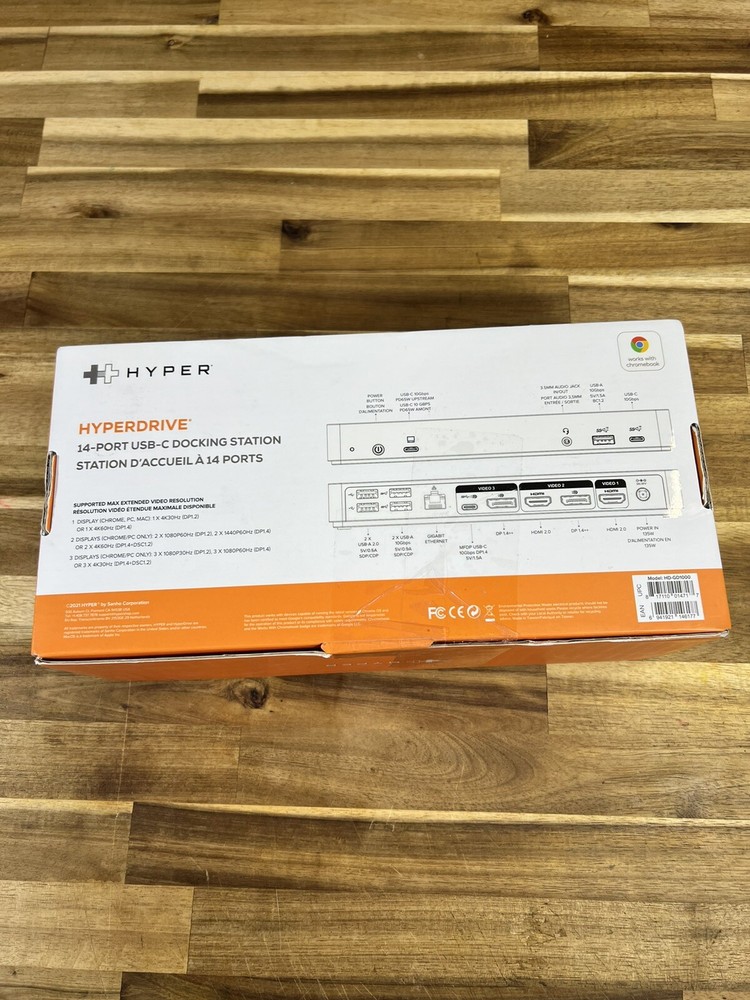 HyperDrive 14-Port USB-C Docking Station HD-GD1000