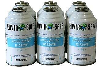 Arctic air for 1234yf, GET COLDER AIR BOOSTER, Refrigerant Support, 6 cans