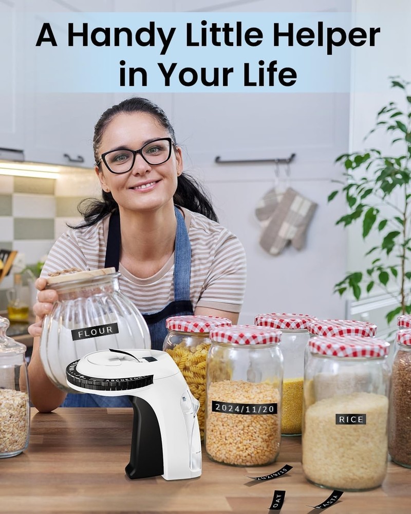 Phomemo Omega S Embossing Label Maker for Dymo 12966 Embossing Label Maker