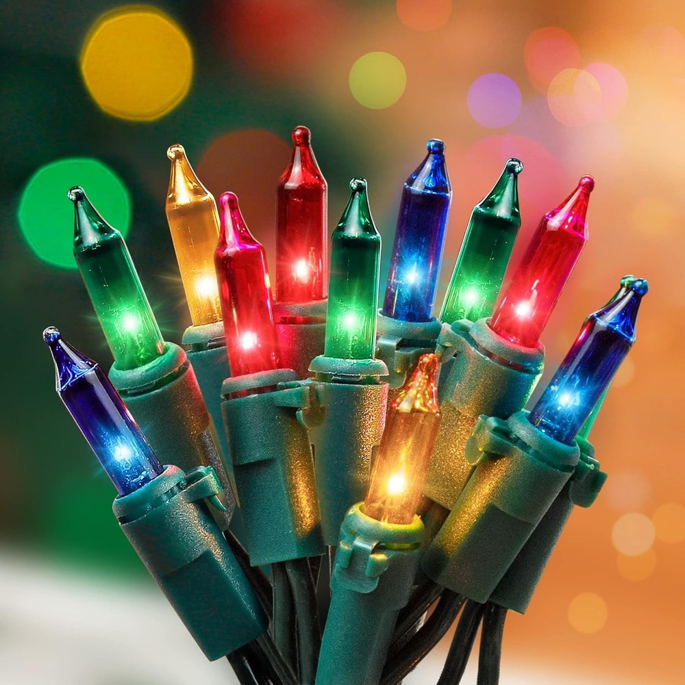 2PACK 50Count Easter String Lights,Christmas Lights Plug in,13FT Incandescent...