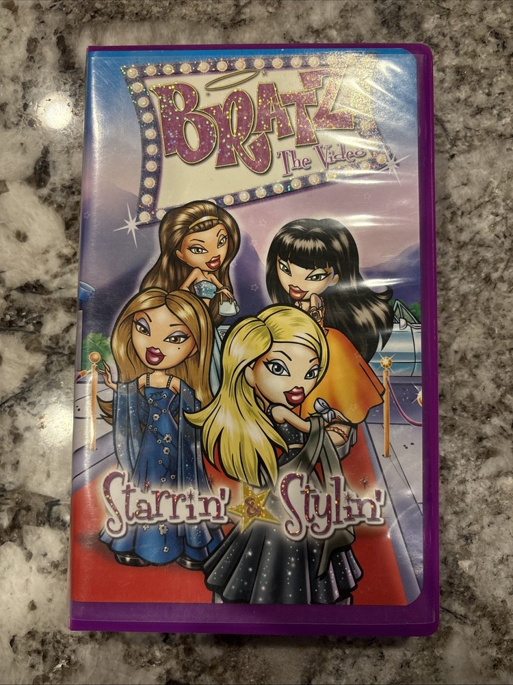 Bratz-Video-Starrin & Stylin (VHS, 2004)
