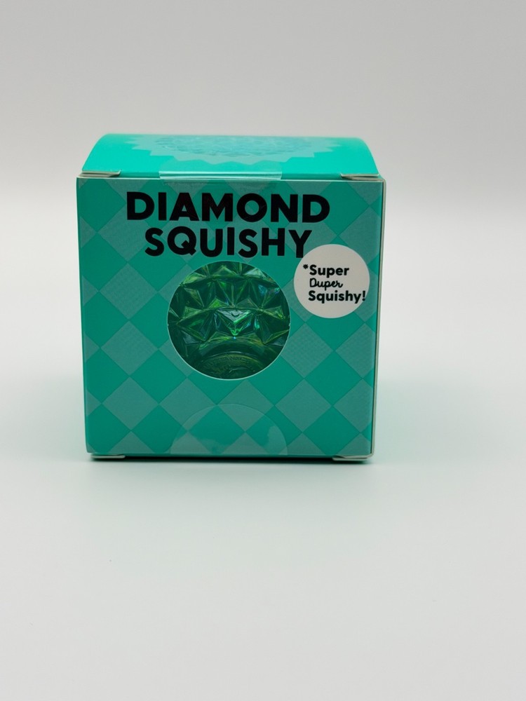 J'adore Diamond Squishy Super Duper Squishy GREEN  New