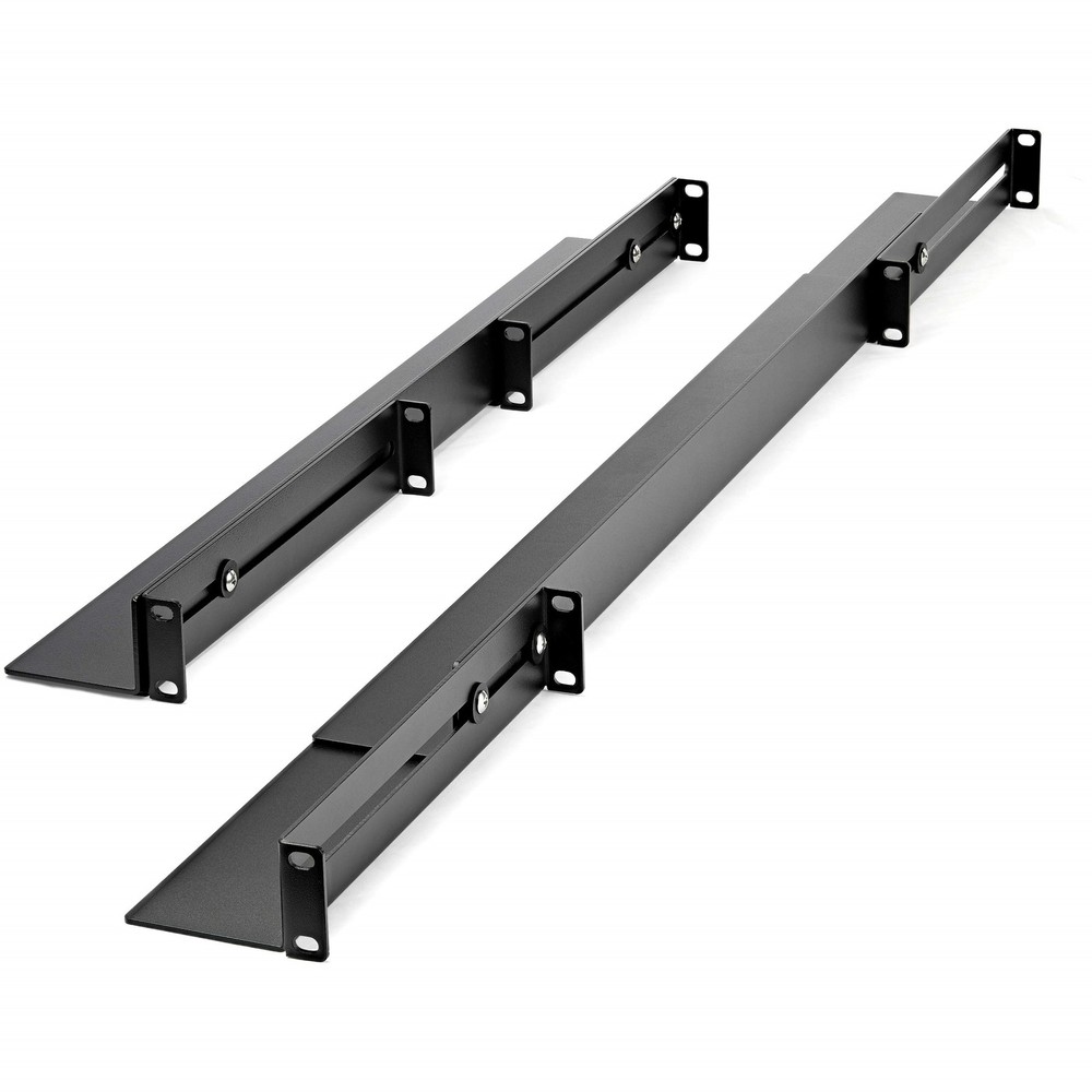 StarTech 1U Adjustable Mounting Depth Up to 200lbs Server Rack Rails UNIRAILS1UB