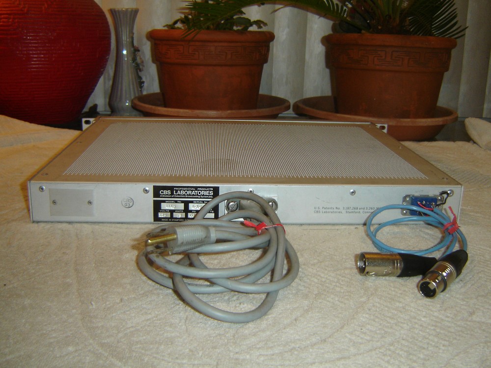 CBS Audimax 4440, Compressor Limiter, Vintage Rack