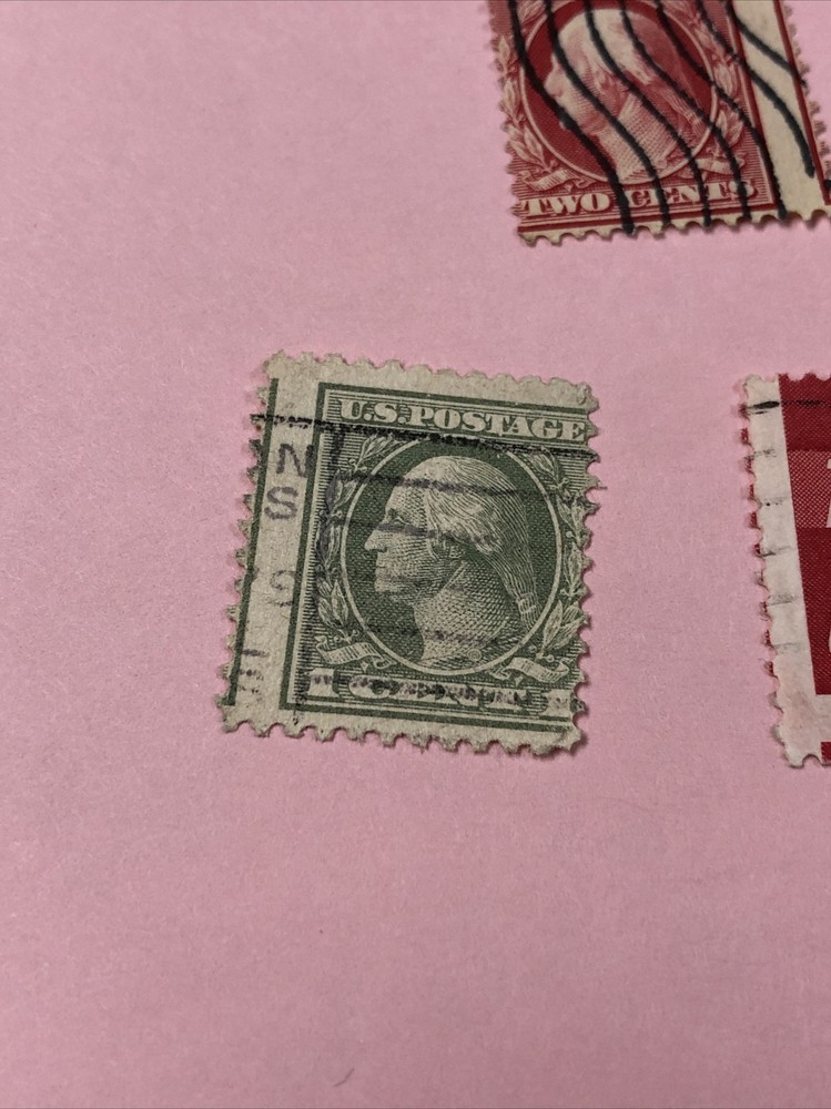 US 6 Perf Shift Stamps Used