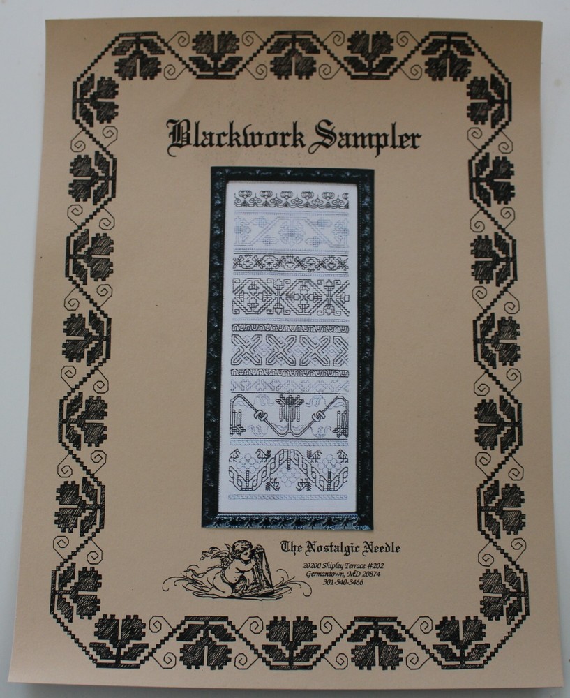 Blackwork Sampler - by Nostalgic Needle
