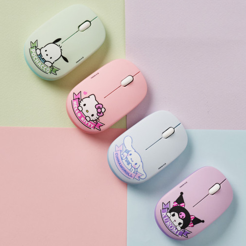 [Sanrio] Sanrio Characters Low Noise Wireless Mouse