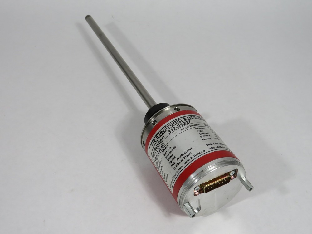 TR Electronic LA-66 312-01327 Linear Encoder 150mm Length 5061.03 Software USED