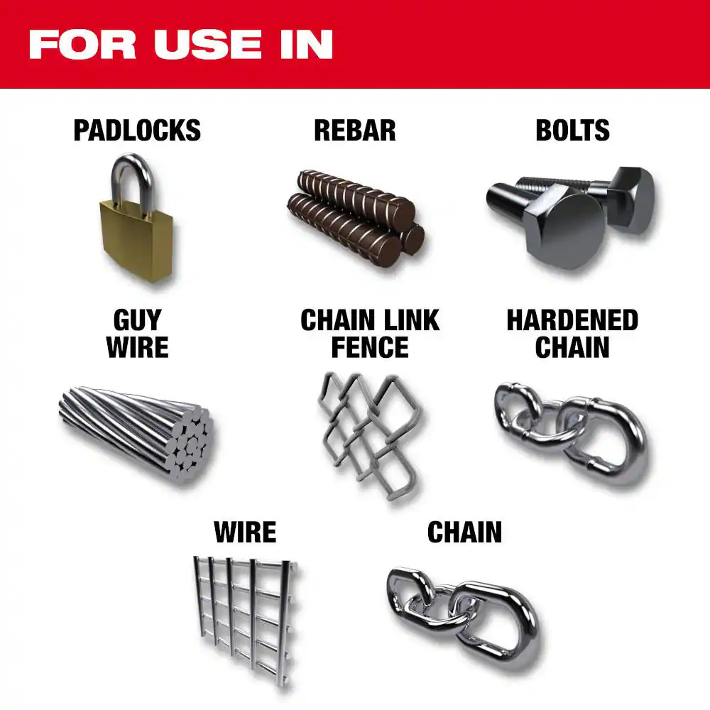 30 In. Bolt Cutter with 1/2 In. Maximum Cut Capacity