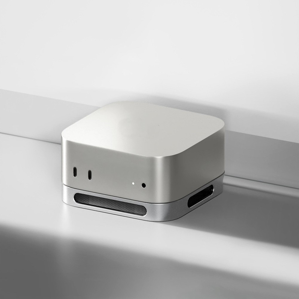 Dustproof Cooling Stand for Mac-Mini-M4: Enhanced Ventilation & for Protection!