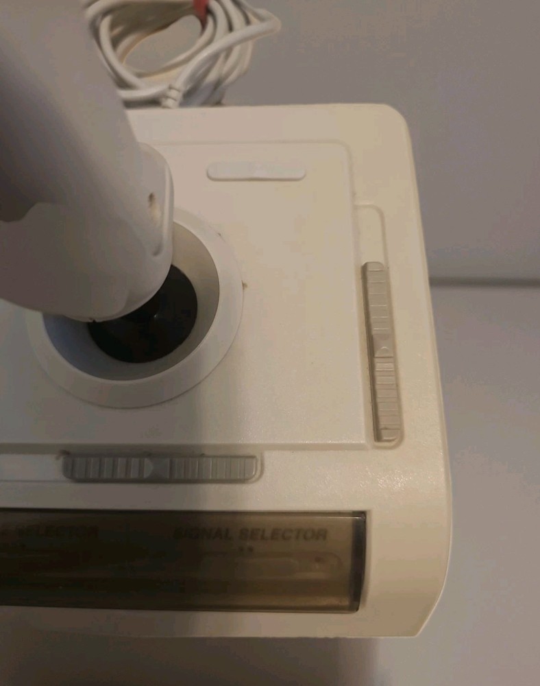 VTG Radio Shack Flight PC Joystick Controller & VTG Cat Optical Reader. Untested