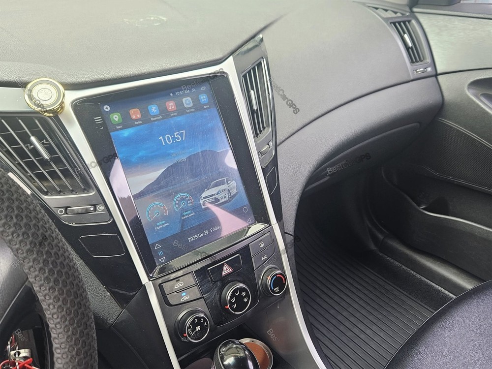 Car Stereo Radio For Hyundai Sonata 2011-2015 Carplay Android 15 GPS Navi 2+64G