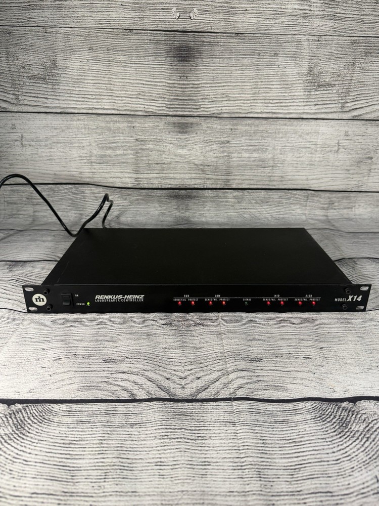 renkus heinz loud speaker controller x14