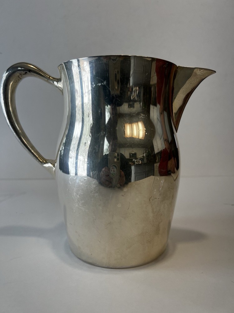 Sheridan  Silverplate Pitcher Silver-Plated with Marked Base