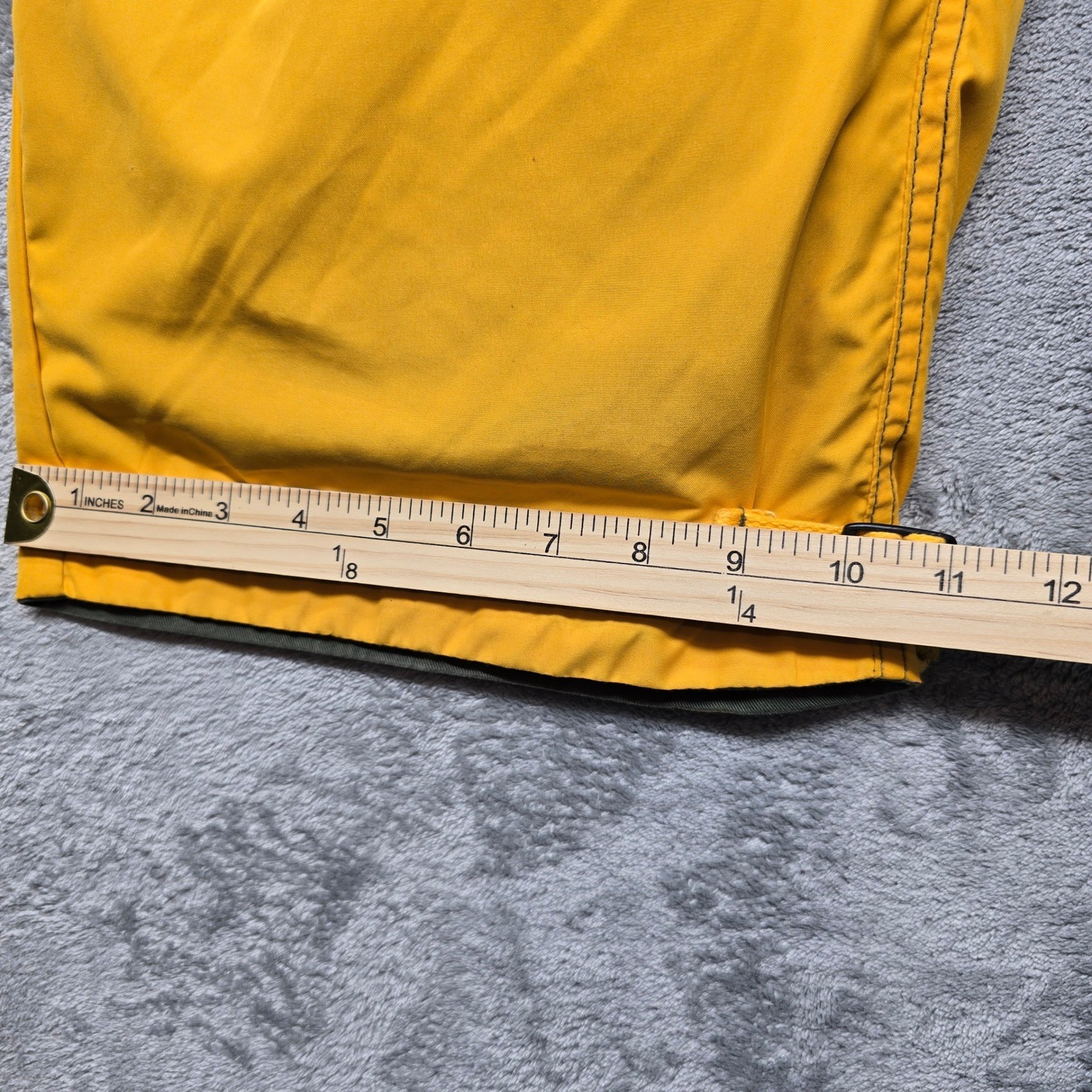 Vintage MACGEAR Reversible Cargo Pants Mens 36x32 Yellow/Green Gothic Skater