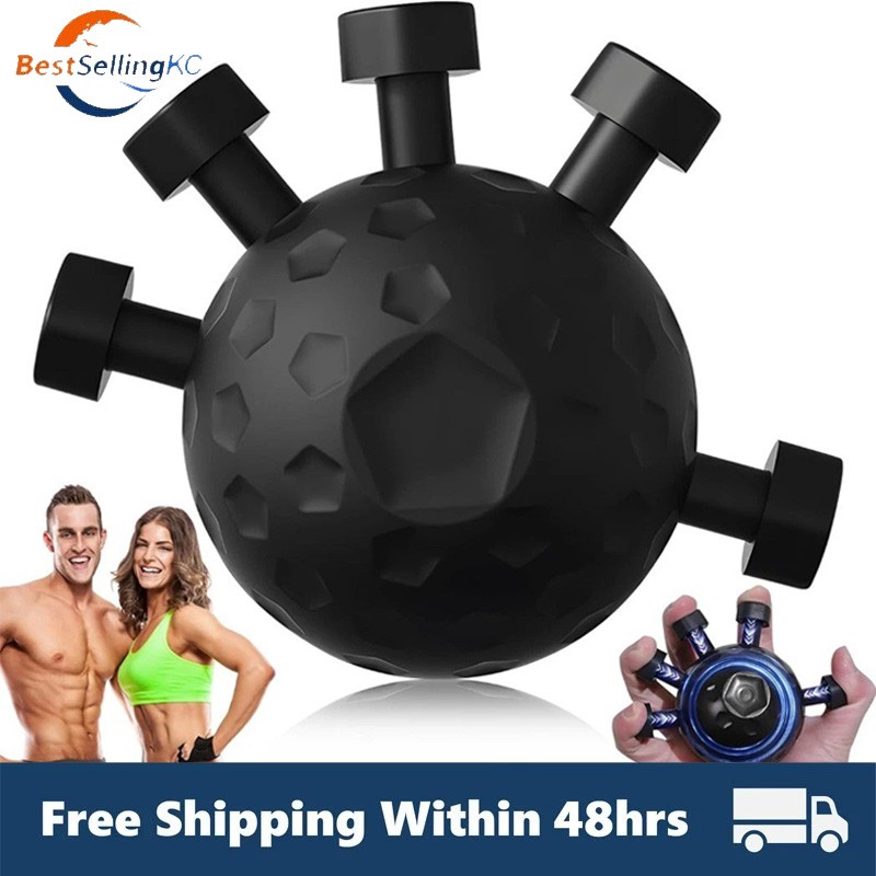 Hand Grip Strength Trainer Adjustable Finger Forearm Exerciser