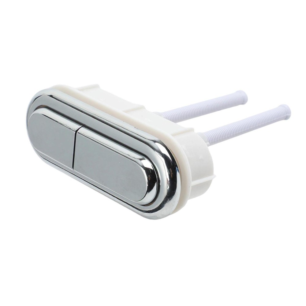 Compatible with dual flush toilets plastic oval double button flush button