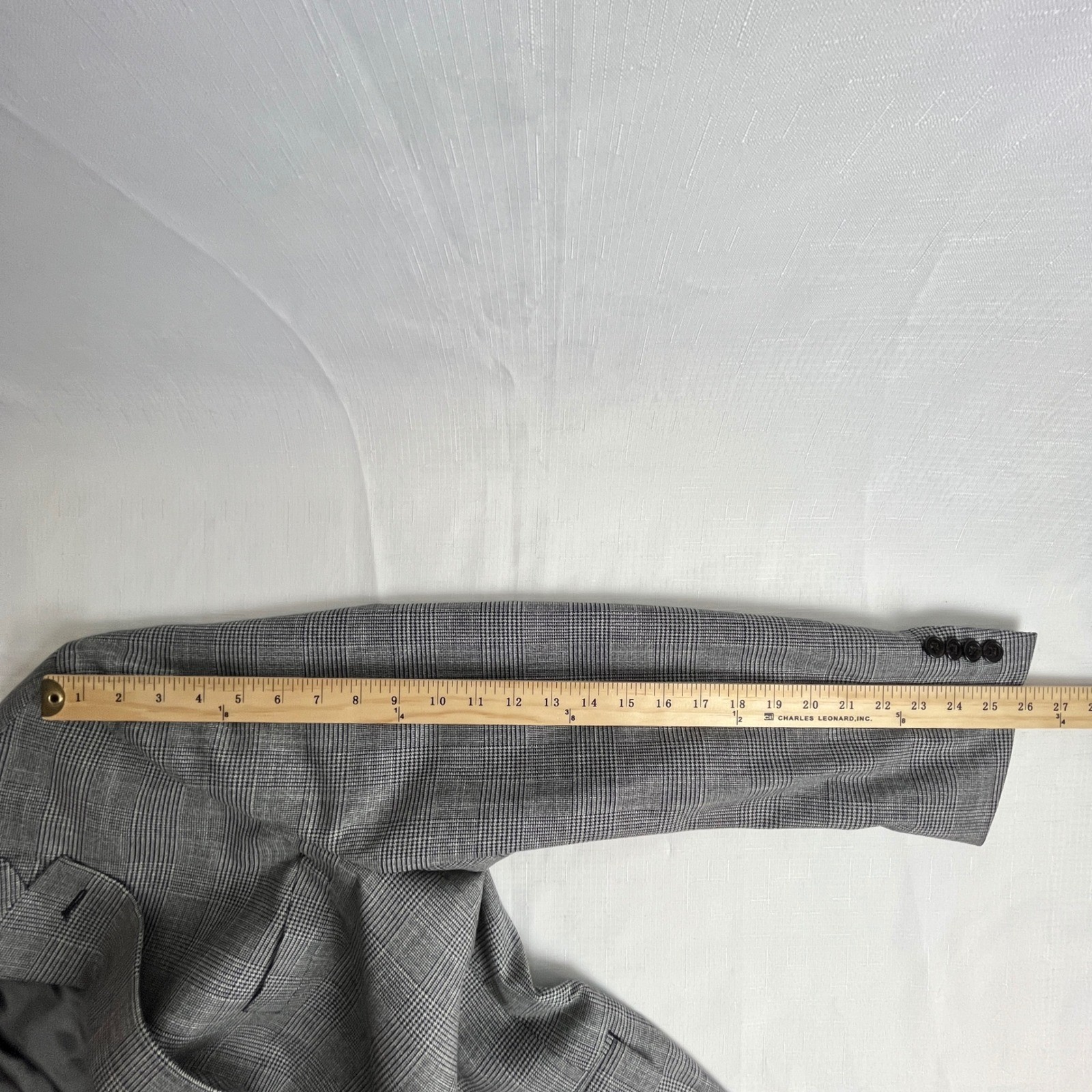 Lauren Ralph Lauren 48R Gray Glen Plaid Sport Coat Blazer Mens NWOT Classic