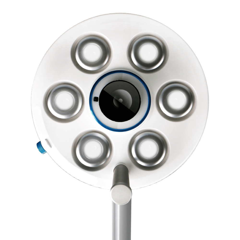 D6 HEXA: LED Dental Operatory Light D-CAM Cordless