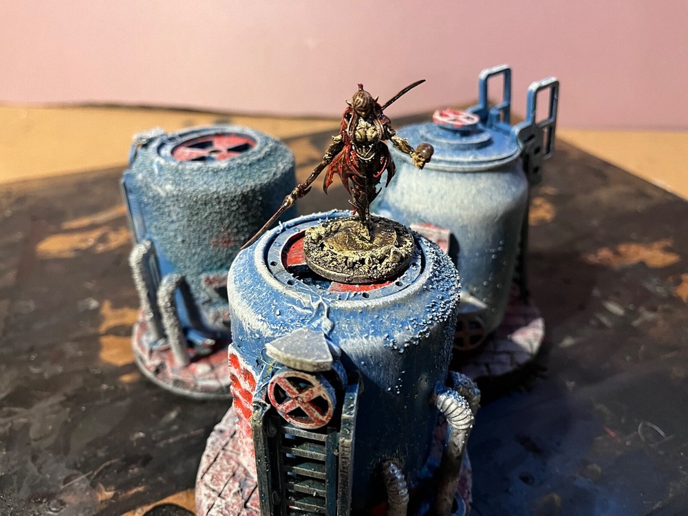 Sci-Fi Terrain pieces .30 – Tabletop Gaming scratch built.