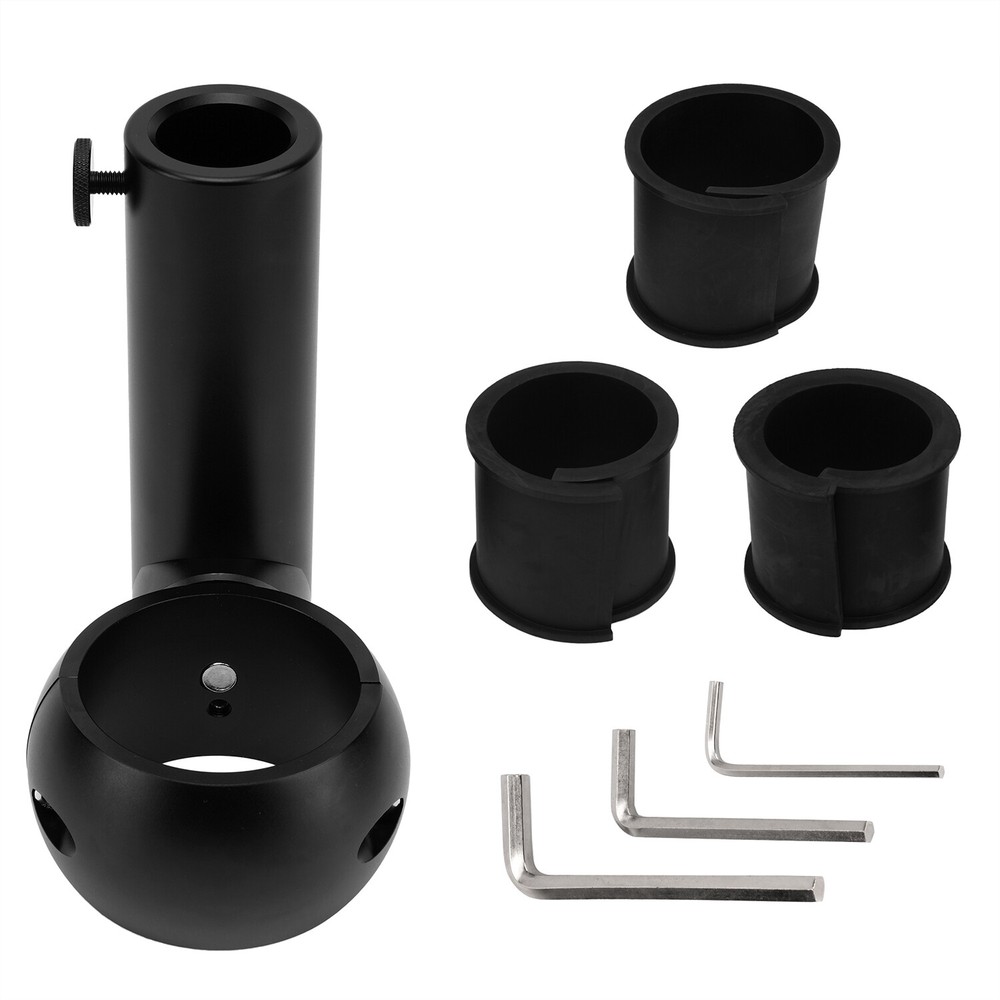 Adjustable Boat Flag Pole Mount Kits Rail Mount without Drilling, 360 Degree