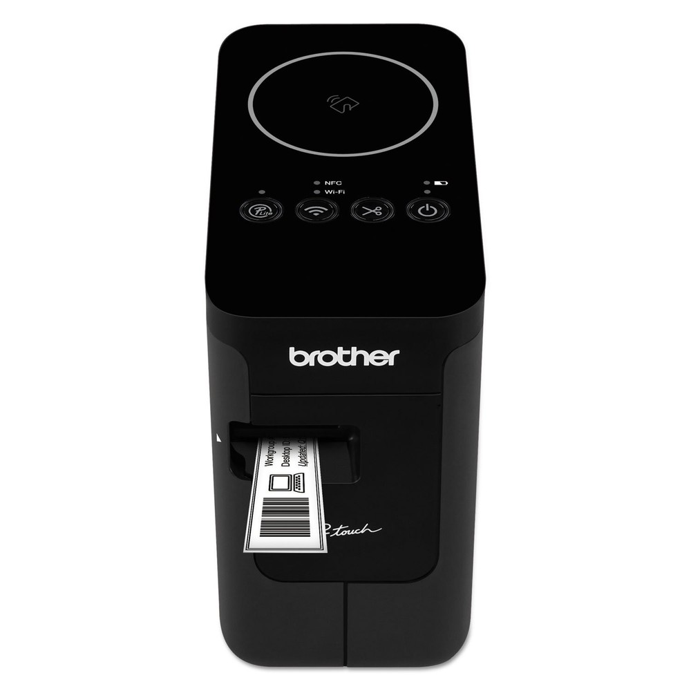 P-Touch, PTP750W, Wireless Label Maker, NFC Connectivity, USB Interface, Mobile