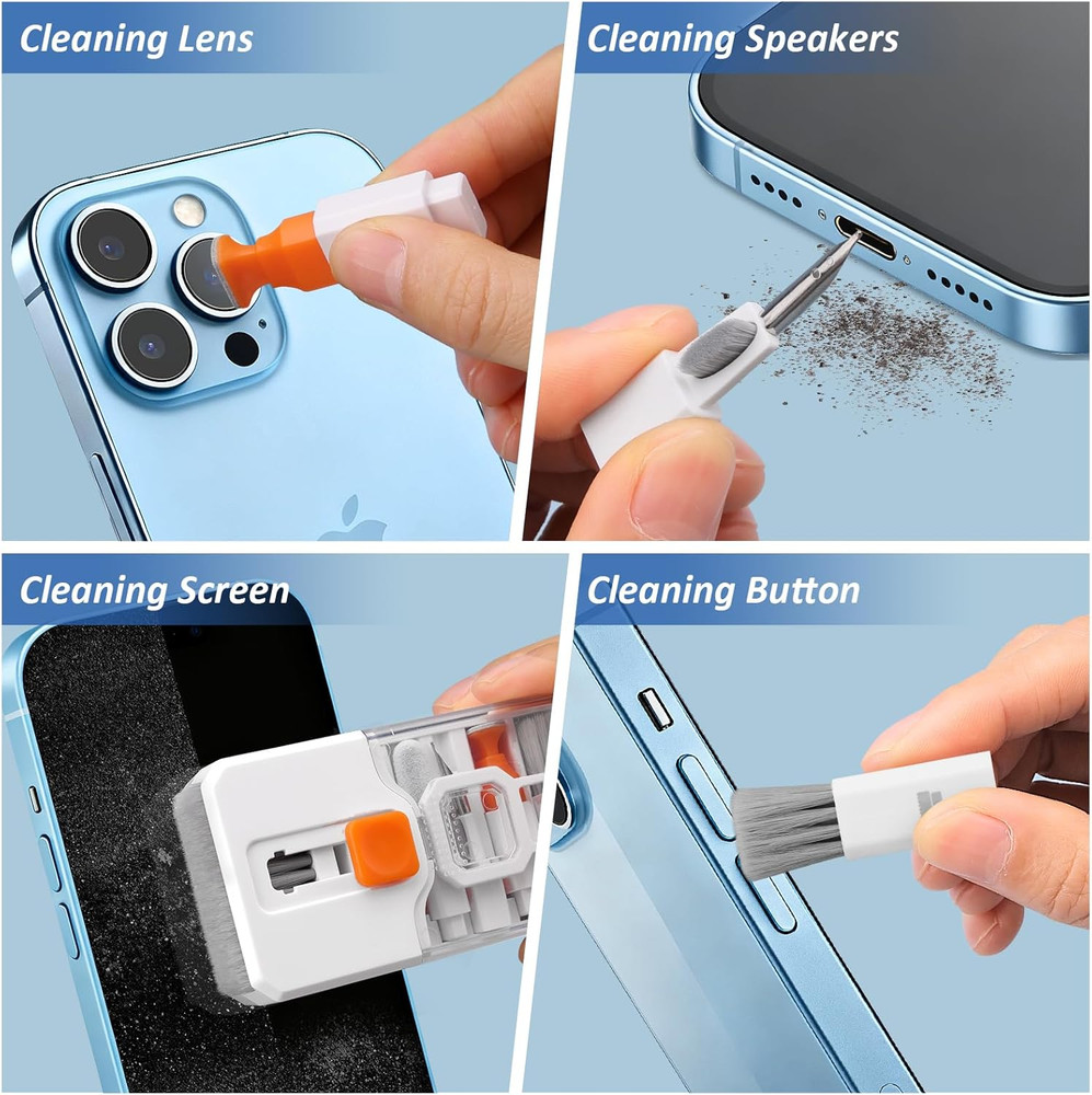 All-in-One Keyboard & Screen Cleaning Kit for Laptops, PCs & Electronics