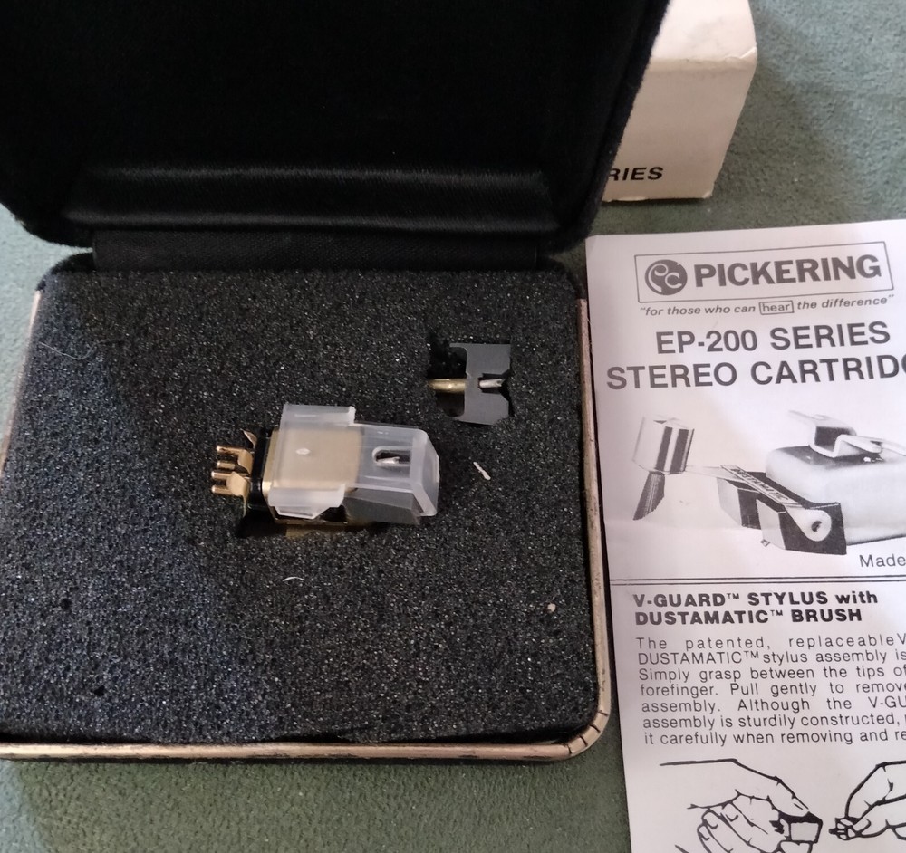 Pickering EP 200-1 Eagle Series Head with Two Original 80% Boxed Dots