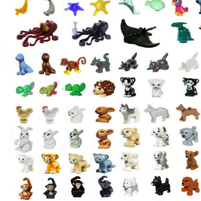 ☀️ LEGO U Pick Animals Pets Friends Elves Zoo Farm City Town Lot Bulk Minifigure