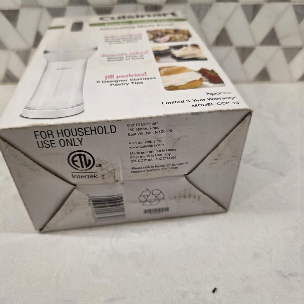Cuisinart CCP-10 Electric Cookie Press w/ 12 Discs