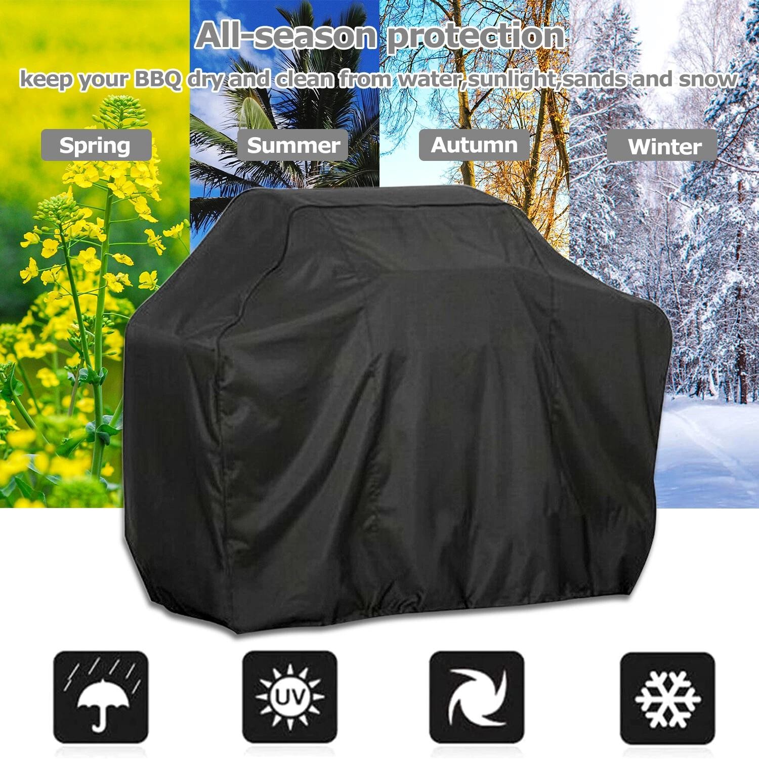 BBQ Gas Grill Cover 67 Inch Barbecue Waterproof Outdoor Heavy Duty UV Protection