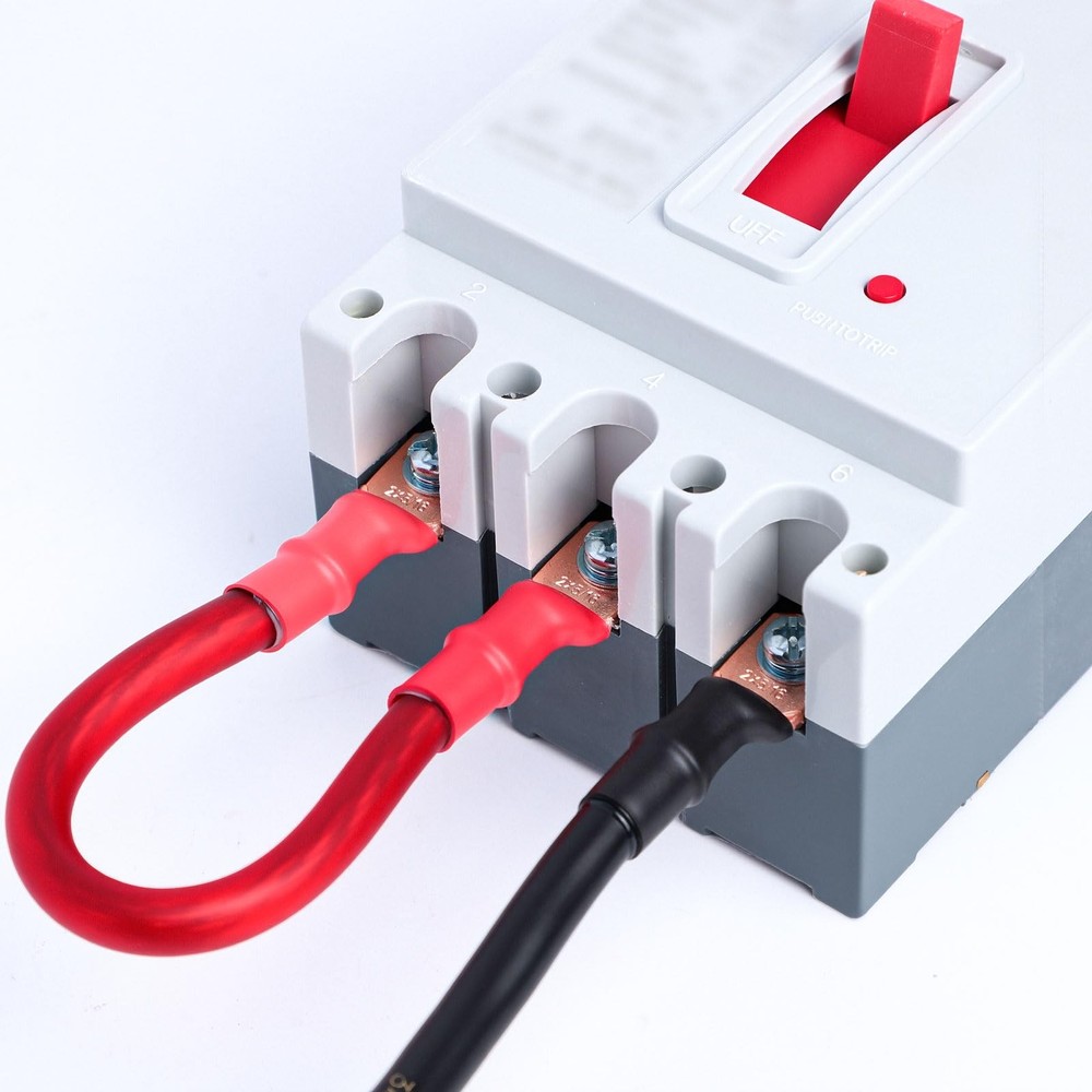 264 PCS Battery Cable Ends Kit, Copper Wire Lugs, Ring Terminals, Heat Shrink...