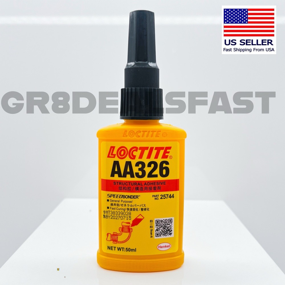 Loctite AA326 Speedbonder High Strength Structural Bonding Adhesive 50ml NEW🔥