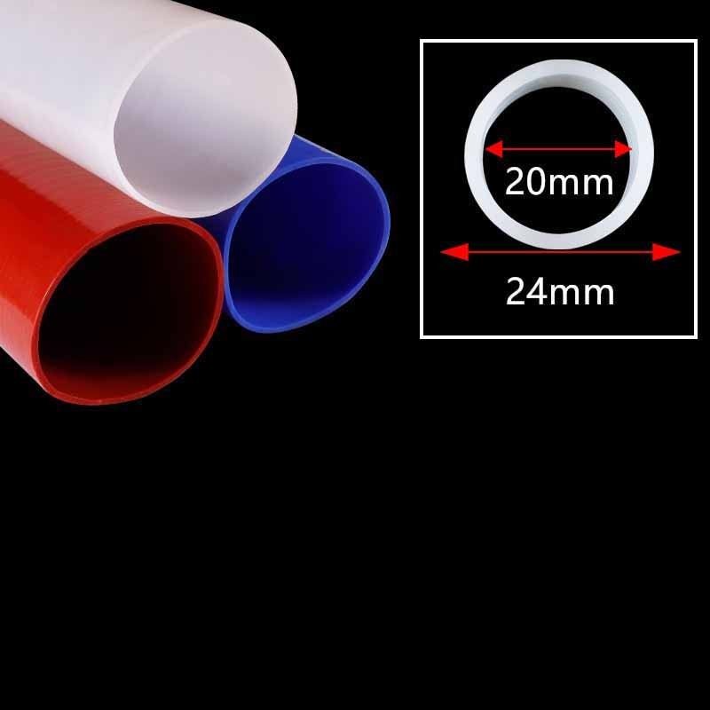 Thin Wall Silicone Flexible Hose Large Calibre Soft Tubes Diameter 20mm - 1000mm