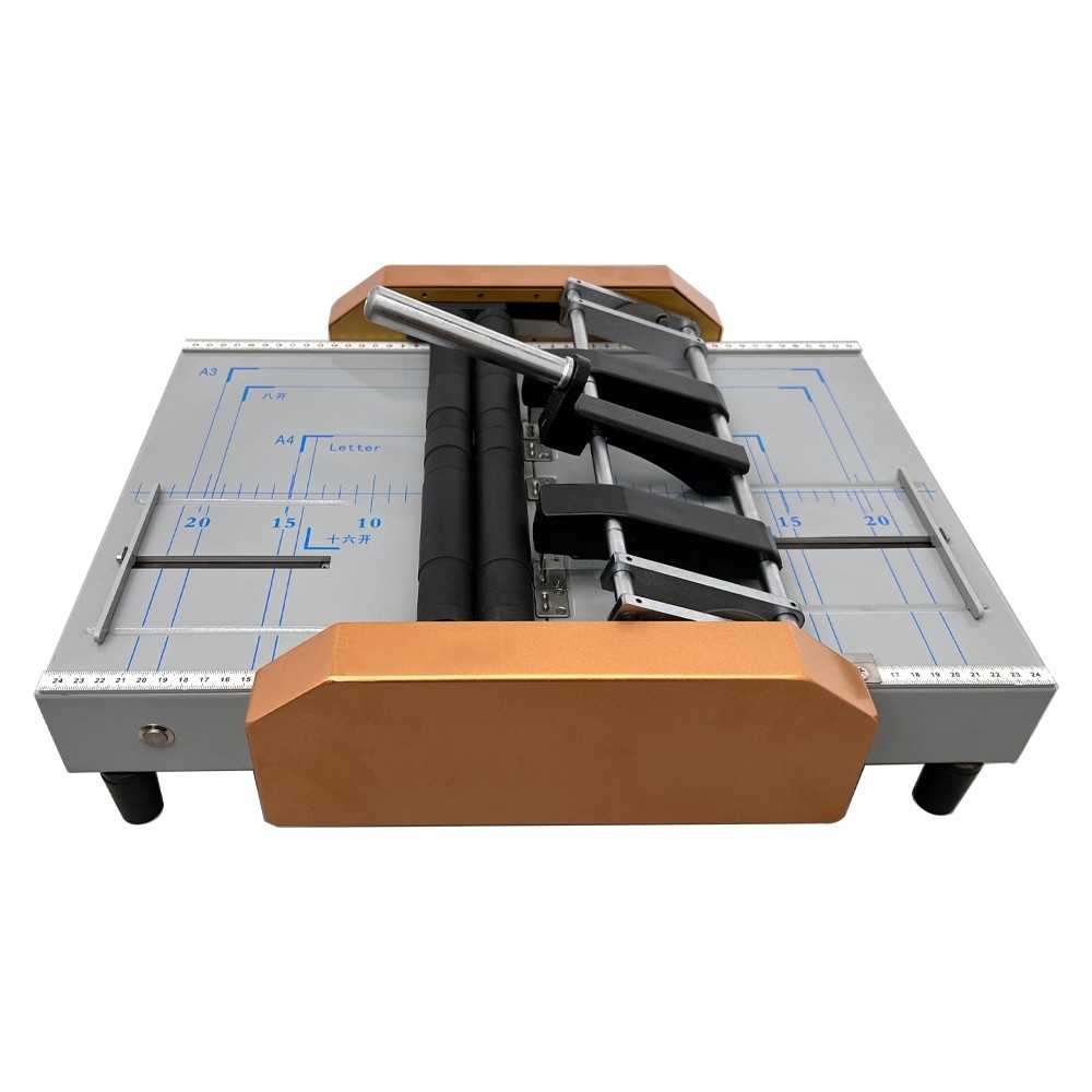 Auto Centering Booklet Maker 5 Binding Positions 317x440mm Paper Binding Machine