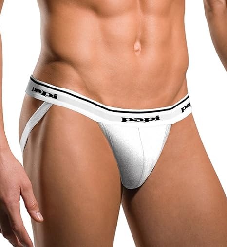 Papi Men’s Athletic Jockstrap 3-Pack – Breathable Performance Support