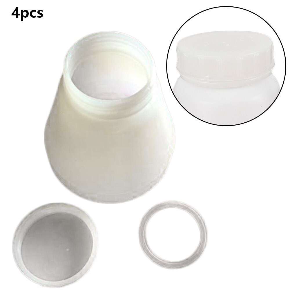4PC Hopper Cup for Electrostatic Powder Coating System PC02/PC03 Spray Paint Gun