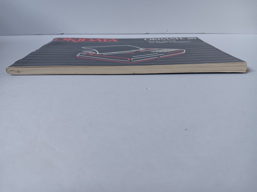 Okidata Okimate 20 Printer Manual For Apple Computers