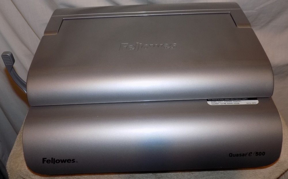 Fellowes Quasar E500 Binding Machine