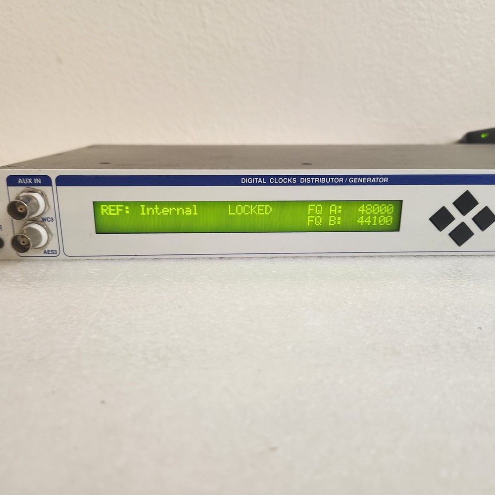 Brainstorm DCD 8 Master Clock Distripalyzer Word Distributor Analyzer Converter