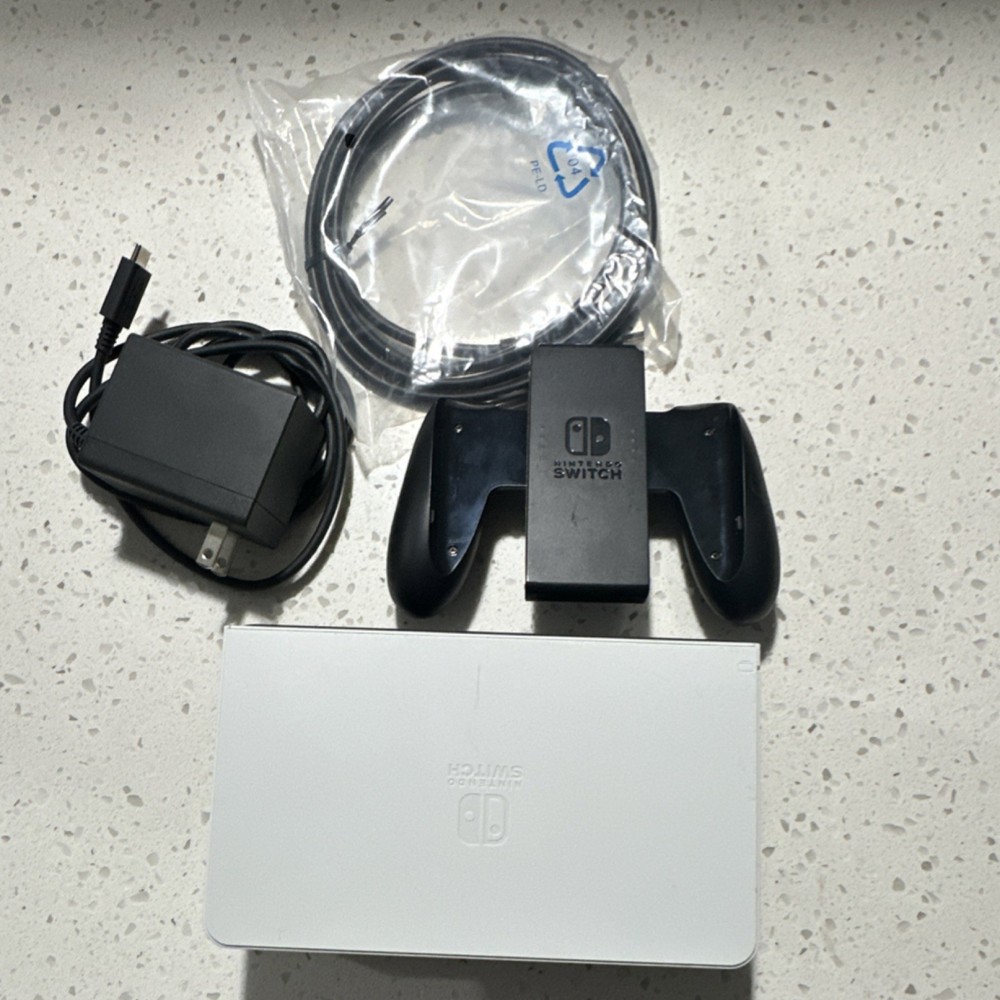 Nintendo Switch OLED DockBundle withAC Adapter,HDMICable, Joy-Con Grip notested