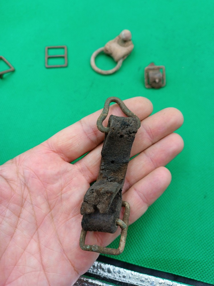 WWII WW2 Original German hook buckle