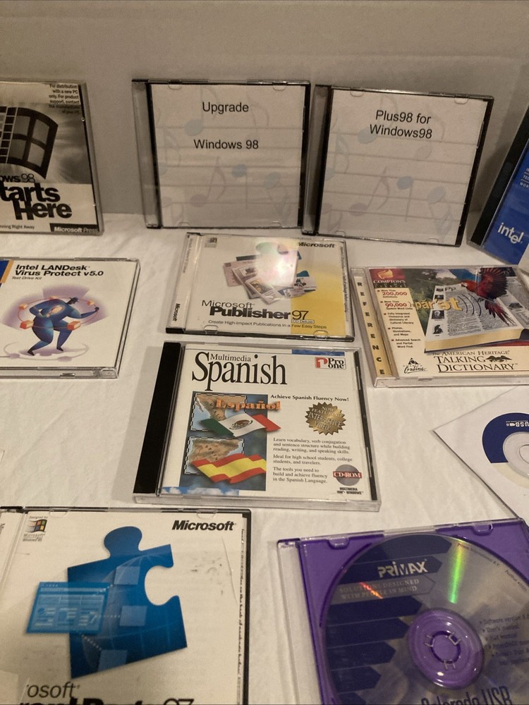 Lot of program Installation, driver, software update CD-ROM discs