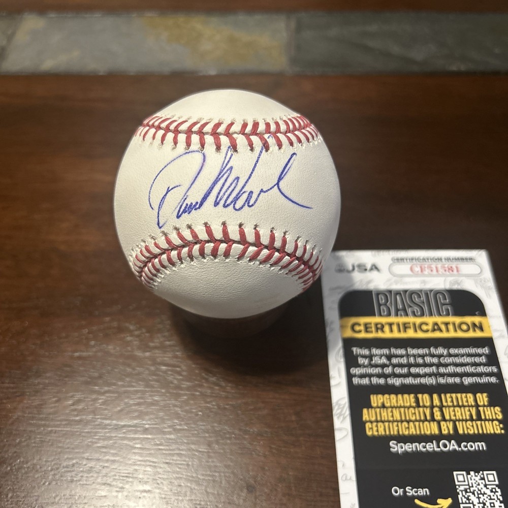 dalton varsho Signed Baseball. JSA