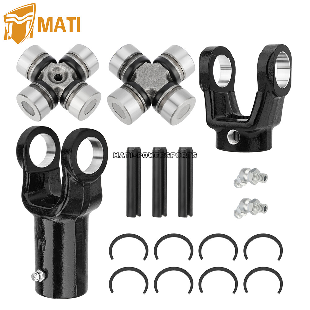 Front Drive Shaft Yoke & U-joint Kit for Polaris Ranger XP 900 2013 2014 - 2016