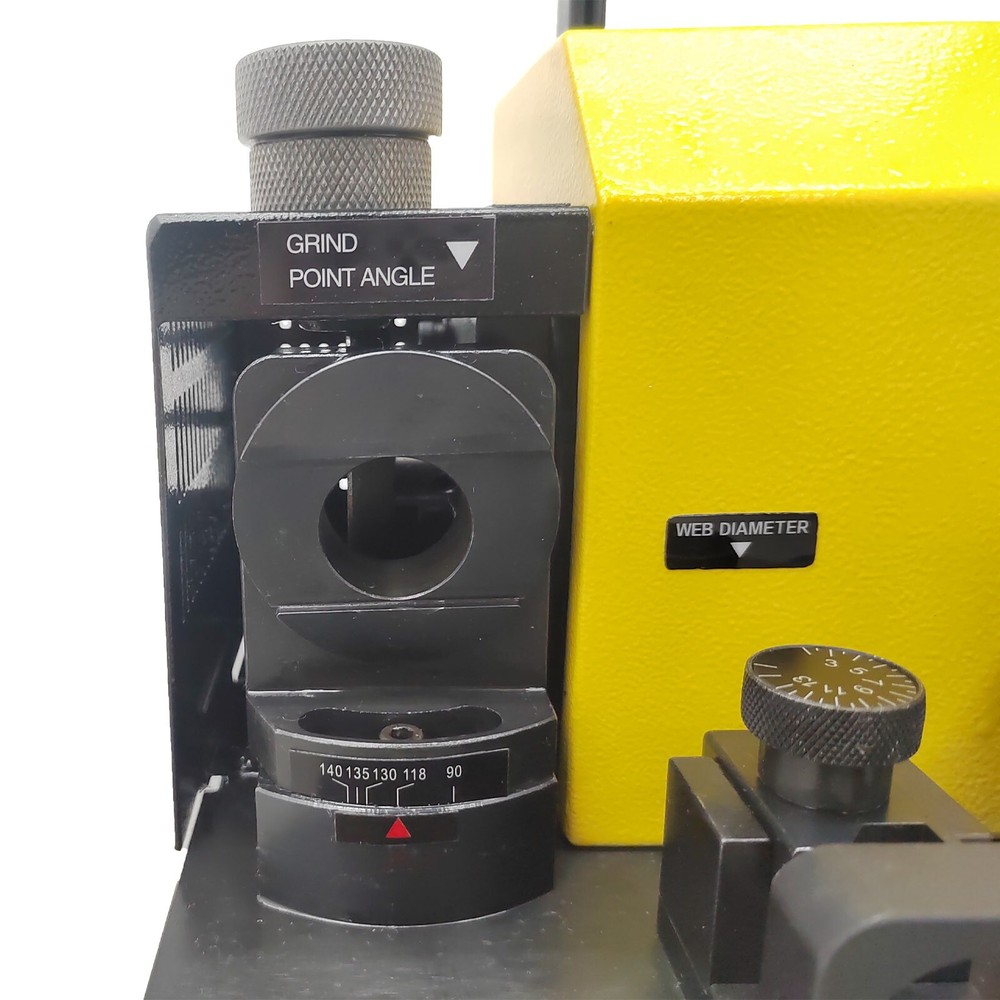 Drill Bit Grinder 24Clamp φ3-φ26mm Twist Drill Bit Adjustable Centerchisel Size